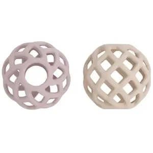 Lot de 2 balles de préhension Vieux Rose-Warm Linen pas cher