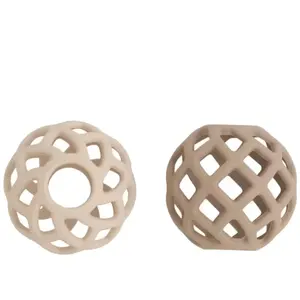 Lot de 2 balles de préhension Clay-Warm Linen