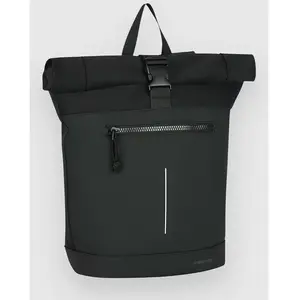 New Rebels Bruce New York Rolltop 16L Sac à dos noir Uni pas cher