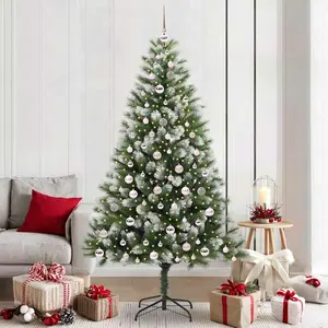 Prolenta Maison Exclusive - Sapin de Noël artificiel pliable avec effe... pas cher
