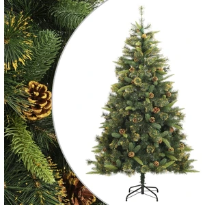 Prolenta Maison Exclusive - Sapin de Noël artificiel pliable avec cônes, 240 cm pas cher