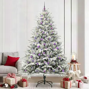 Prolenta Maison Exclusive - Sapin de Noël artificiel pré-illuminé avec... pas cher