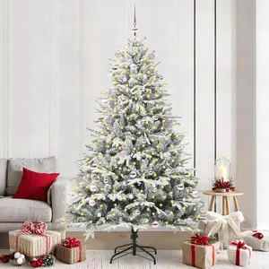 Prolenta Maison Exclusive - Sapin de Noël artificiel pré-illuminé avec... pas cher
