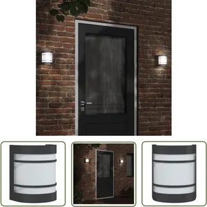 Applique murale d'extérieur noir acier inoxydable - Applique Murale Ex... pas cher