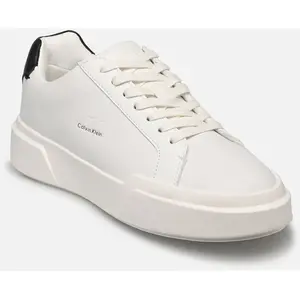 CHUNKY CUPSOLE LACEUP LTH WN par Calvin Klein 40 pas cher