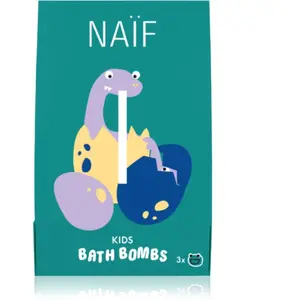 Naif Kids Bath Bombs bombe de bain pour enfant 3x40 g pas cher