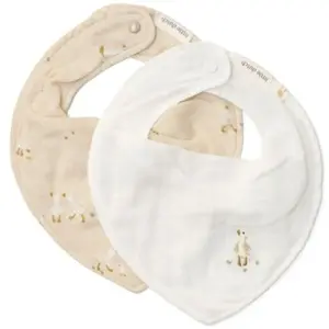Set de 2 bavoirs bandana Little Goose pas cher