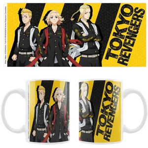 SAKAMI Tasse Tokyo Revengers Manjiro, Takemichi & Ken, 320 ml, originale et sous licence pas cher