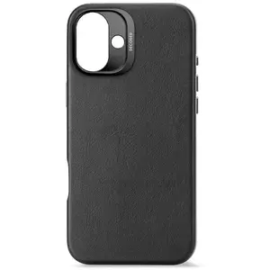 Comparateur de prix : Decoded Coque pour iPhone 16 Plus Antichocs en Cuir Compatible MagSafe Noir