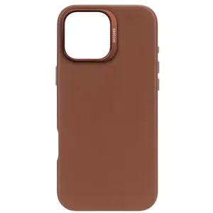 Comparateur de prix : Decoded Coque pour iPhone 16 Pro Max Antichocs en Cuir Compatible MagSafe Marron clair