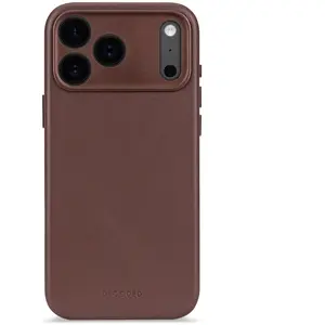Coque pour iPhone 17 Pro Max MagSafe en Cuir Antichocs Decoded Marron pas cher