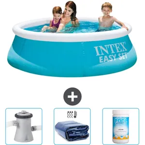 Piscine ronde Easy Set - Comprend des accessoires CB75Vendu parrue-du-commerce