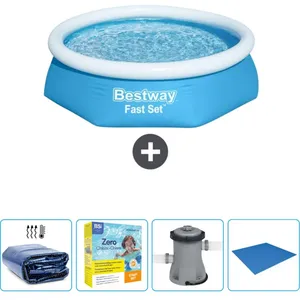 Piscine Gonflable Ronde Fast Set - Comprend des accessoires CB6Vendu parrue-du-commerce