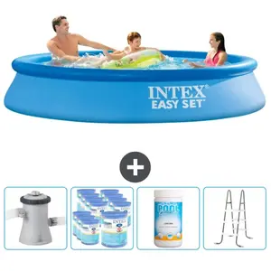 Piscine ronde Easy Set - Comprend des accessoires CB96Vendu parrue-du-commerce