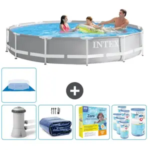 Piscine ronde Prism Frame - Comprend des accessoires CB22Vendu parrue-du-commerce