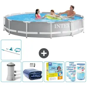 Piscine ronde Prism Frame - Comprend des accessoires CB28Vendu parrue-du-commerce