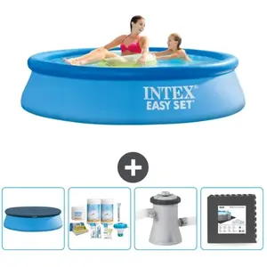 Piscine ronde Easy Set - Comprend des accessoires CB3Vendu parrue-du-commerce