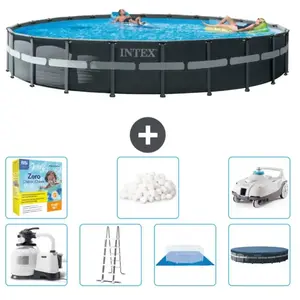 Intex Rond Ultra XTR Frame Zwembad - 732 x 132 cm - Inclusief Pomp - L...