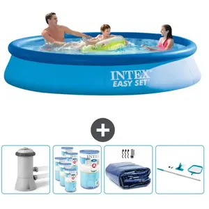 Piscine ronde Easy Set - Comprend des accessoires CB90Vendu parrue-du-commerce