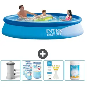 Piscine ronde Easy Set - Comprend des accessoires CB85