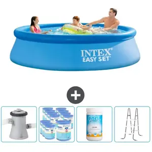 Intex Piscine ronde Easy Set - Comprend des accessoires CB96Vendu parrue-du-commerce