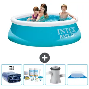 Piscine ronde Easy Set - Comprend des accessoires CB1Vendu parrue-du-commerce