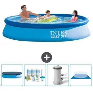 Piscine ronde Easy Set - Comprend des accessoires CB1Vendu parrue-du-commerce
