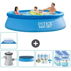 Piscine ronde Easy Set - Comprend des accessoires CB15Vendu parrue-du-commerce