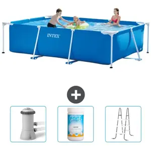 INTEX Frame Pool - Piscine Rectangulaire pas cher