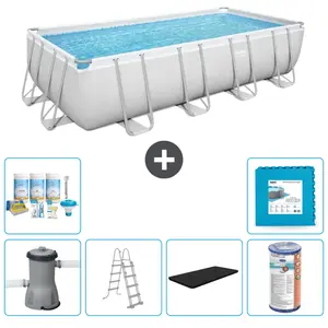 Piscine Rectangulaire Power Steel - Comprend des accessoires CB30Vendu parkaufland