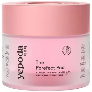 YEPODA The Porefect Pad Pads tonifiants exfoliants à l'eau de rose, ... pas cher