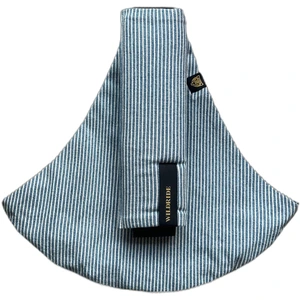 Wildride Porte bébé enfant Light Denim Stripe pas cher