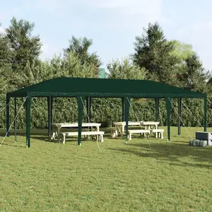 vidaXL Tente de Fête Verte 8x4 m PE pas cher
