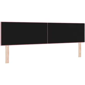 Vidaxl tête de lit capitonnée rose 180 cm en velours pas cher