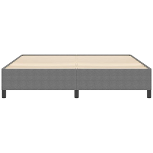 vidaXL Vidaxl Cadre De Lit Gris Clair 180x200 Cm En Tissu Côtelé pas cher