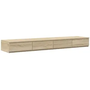 vidaXL Vidaxl Table De Chevet Chêne De Sonoma Bois D'ingénierie pas cher