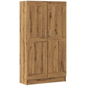 vidaXL Bibliothèque chêne artisanal 82,5x30,5x150 cm bois d'ingénierie pas cher