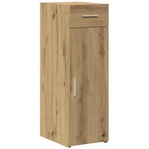 vidaXL Buffet Vidaxl Artisan Chêne 30x42,5x93 Cm Bois D'ingénierie pas cher