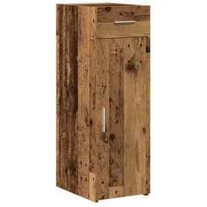 vidaXL Buffet Vidaxl En Vieux Bois 30x42,5x93 Cm En Bois D'ingénierie