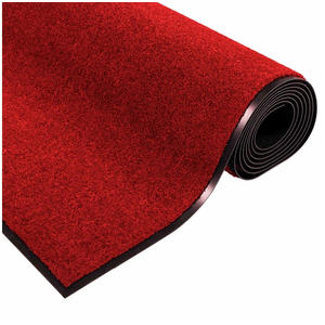 Paillasson vidaXL - Rouge/Noir 300x120 cm pas cher