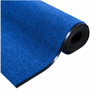 Comparateur de prix : vidaXL Paillasson - Bleu Noir Polyamide 350x120 cm