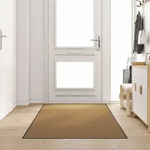 Comparateur de prix : vidaXL Paillasson - Crème Noir 300x120 cm