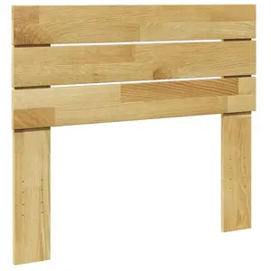 Vidaxl tête de lit 75 cm bois massif de chêne pas cher