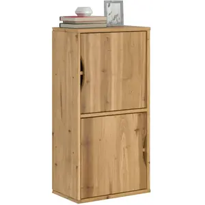 vidaXL Vidaxl Armoire Latérale Odda 40x24x79 Cm Bois Massif Pin