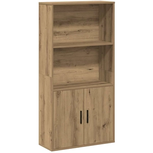 Vidaxl - Bibliothèque chêne artisanal 60x24x120 cm bois d'ingénierie pas cher