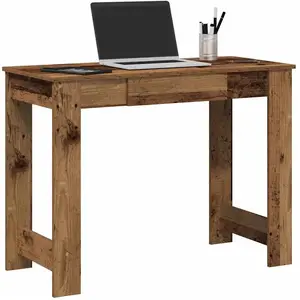 Vidaxl - Bureau vieux bois 100x45x75 cm bois d'ingénierie pas cher