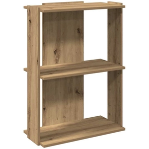 Vidaxl - Bibliothèque à 3 niveaux chêne artisanal 60x30x80 cm pas cher