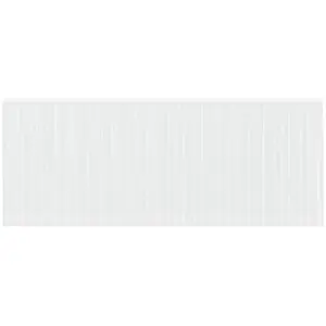 vidaXL Rideau en Dentelle Blanc 1200 x 260 cm Polyester pas cher