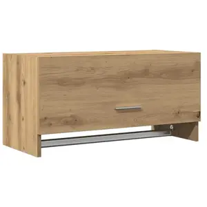 Comparateur de prix : Vidaxl - Armoire en chêne artisanal 70x32,5x35 cm bois d'ingénierie