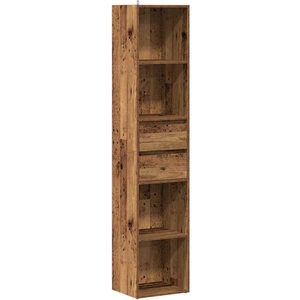 Vidaxl - Bibliothèque vieux bois 36x30x171 cm bois d'ingénierie pas cher